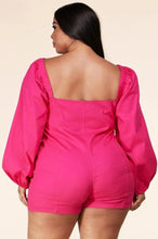 Load image into Gallery viewer, Hot Pink Romper