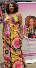 Load image into Gallery viewer, Water colors Maxi Dress
