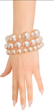 Load image into Gallery viewer, Peach Pearl Bracelets