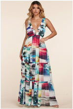 Load image into Gallery viewer, Artwork Maxi Dress
