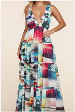 Load image into Gallery viewer, Artwork Maxi Dress