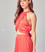 Load image into Gallery viewer, Sleeveless Wide leg Pants Set