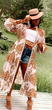 Load image into Gallery viewer, Paisley Maxi Dress/Kimono
